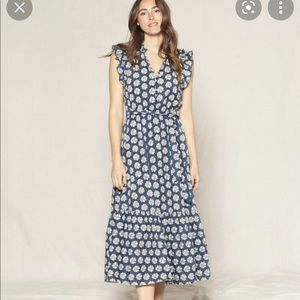 Outerknown Block Print canyon Dress S organic